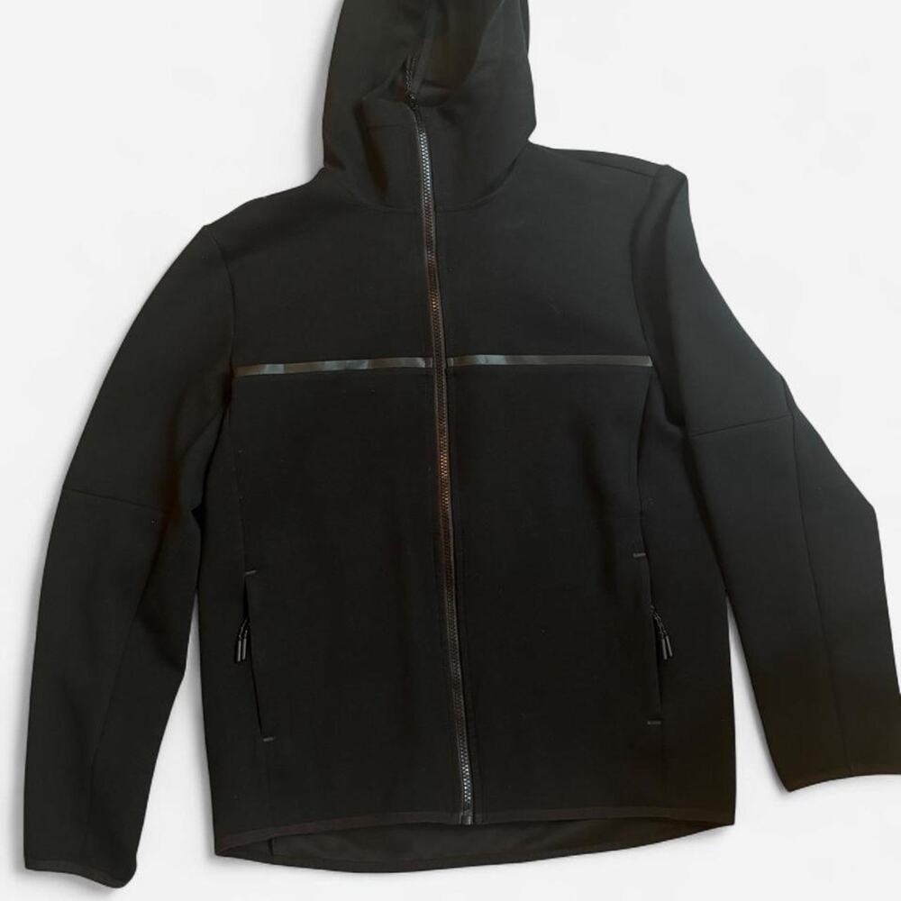 Athletic works black zip up